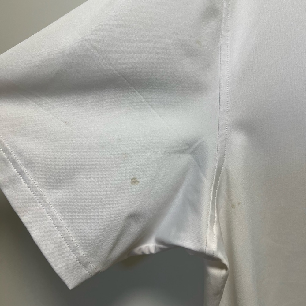 Peter Millar White Polo with Auburn Emblem - Picture 3 of 3